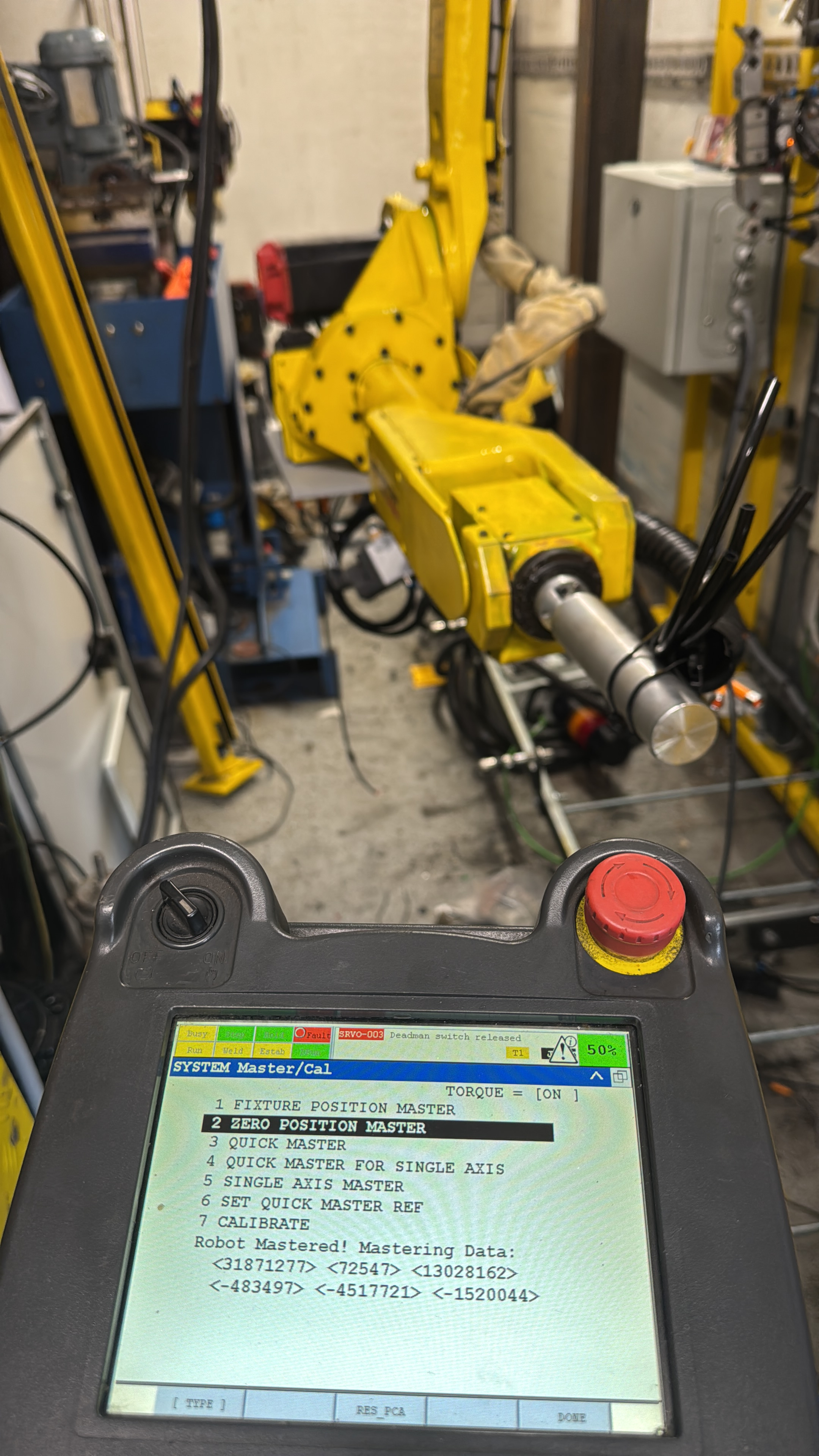 Learning FANUC robot programming
