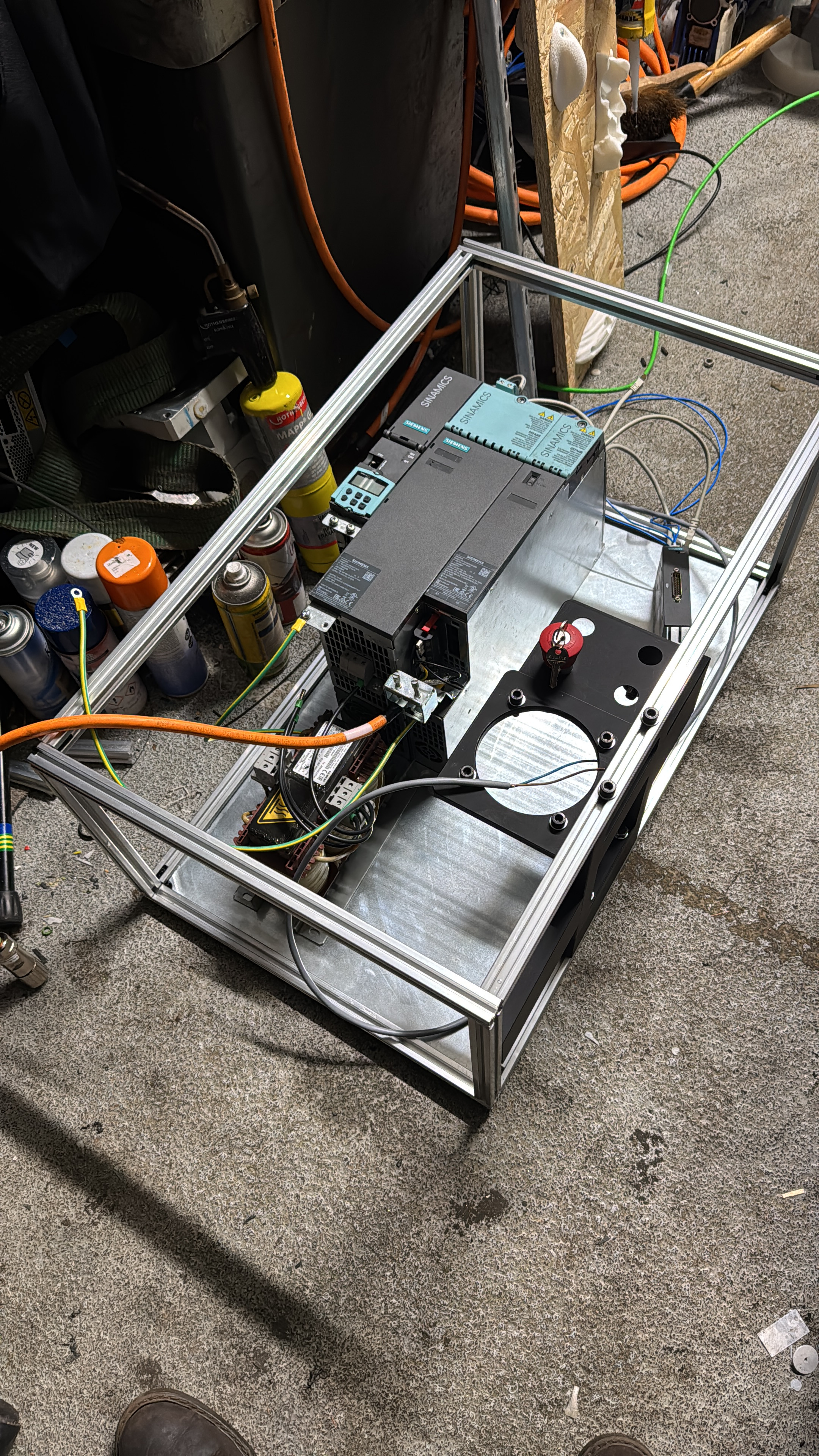 Siemens S120 panel build