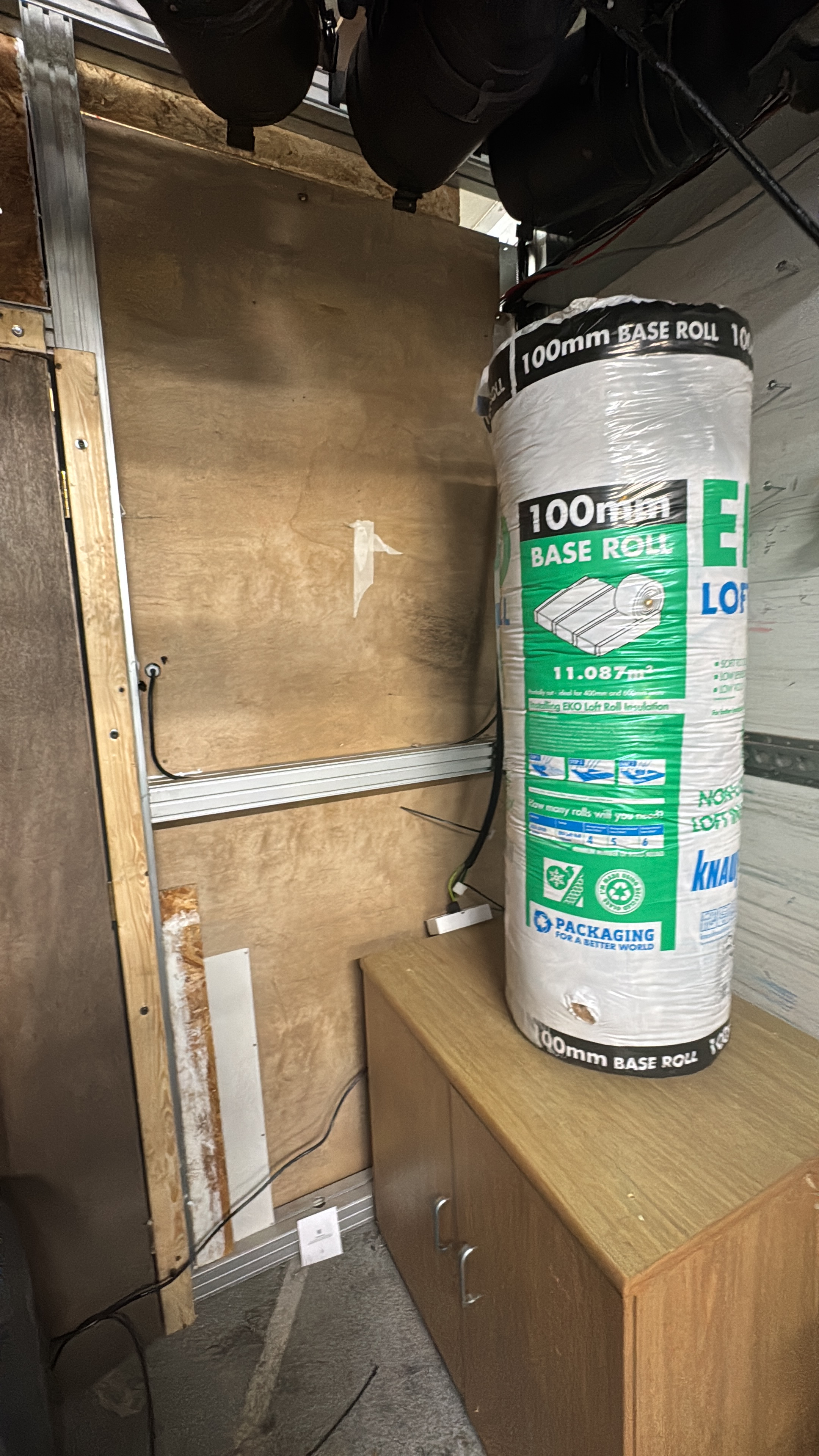 Workshop insulation work