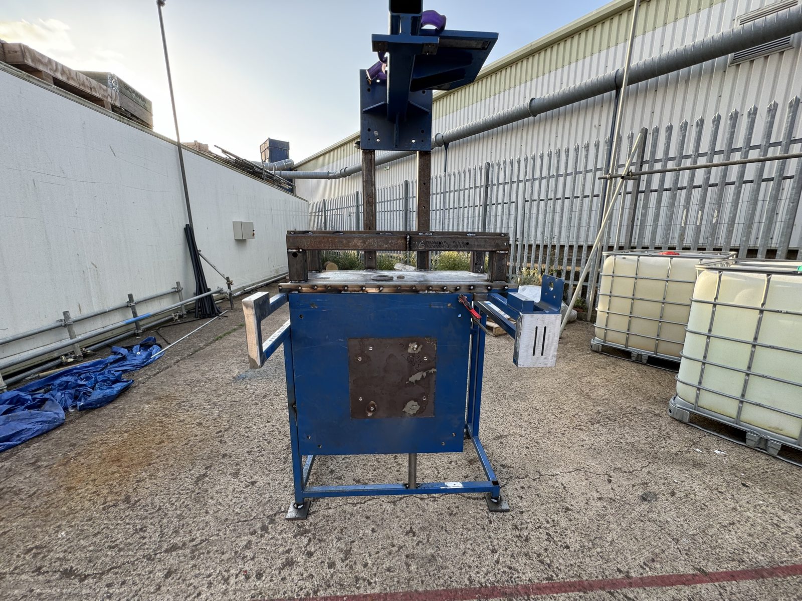 2024 &mdash; robot and gantry, early setup