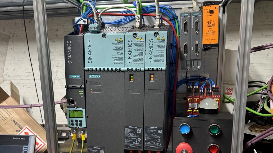 Siemens S120 training rig