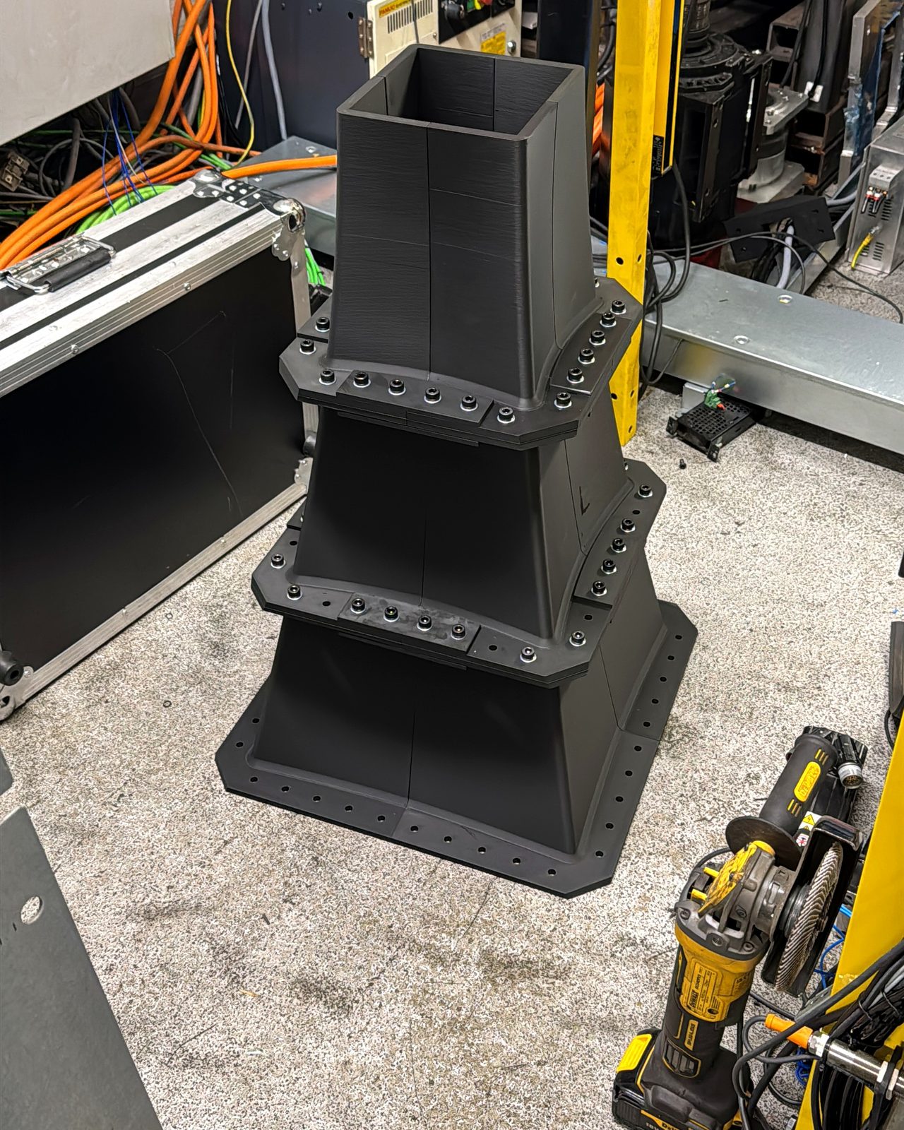Wind tunnel build &mdash; inlet section