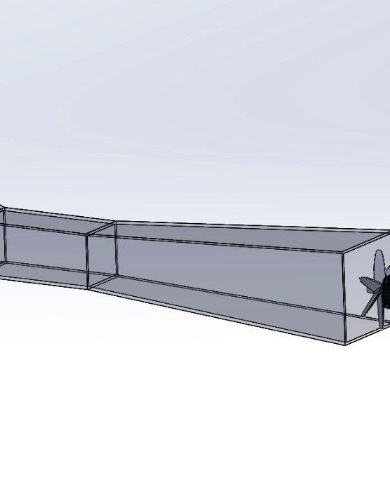 Wind tunnel build &mdash; detail
